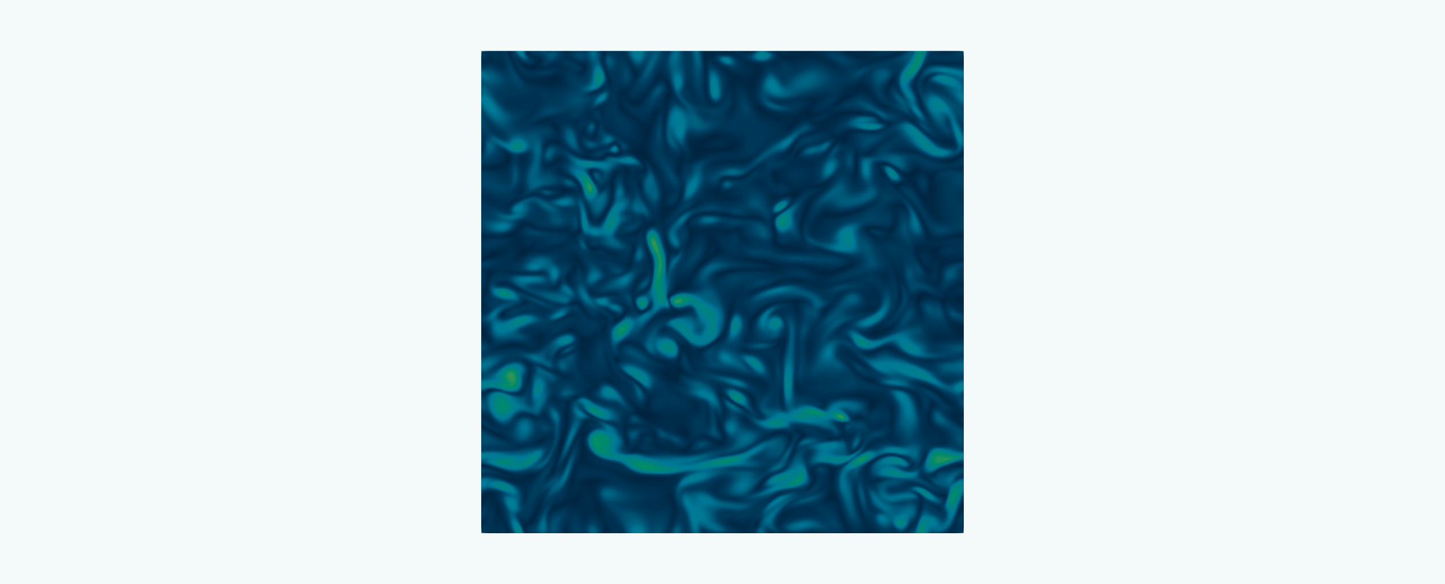 DNS mid-plane flow field